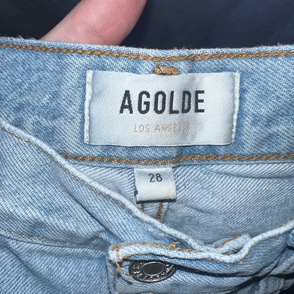 Agolde High Waist Wide Leg jeans - Picture 2 of 3
